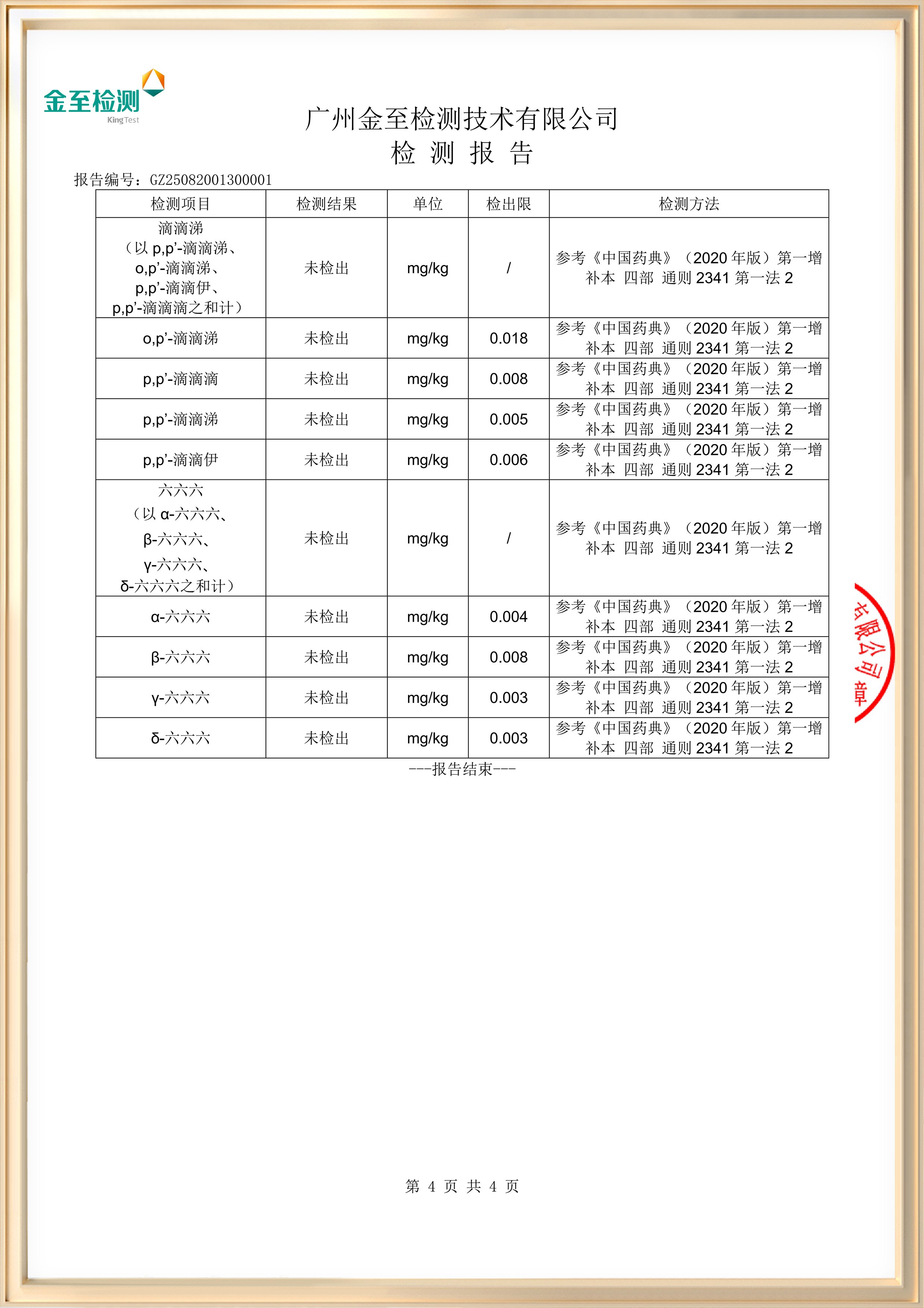 检测报告 8
